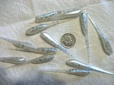 100-2 1/2"-CRAPPIE-BASS-PANFISH-MINNOWS-SOFT GRUBS-JIGS-SCENT-STINGERS-drop shot