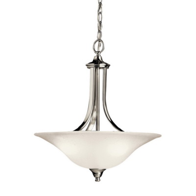 Kichler Lighting Dover 1 Light Fluorescent Pendant Brushed Nickel $315