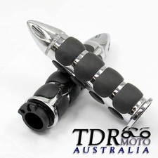 1" Motorcycle Hand Grips Aluminum For Kawasaki Nomad Drifer Classic Vulcan 25mm