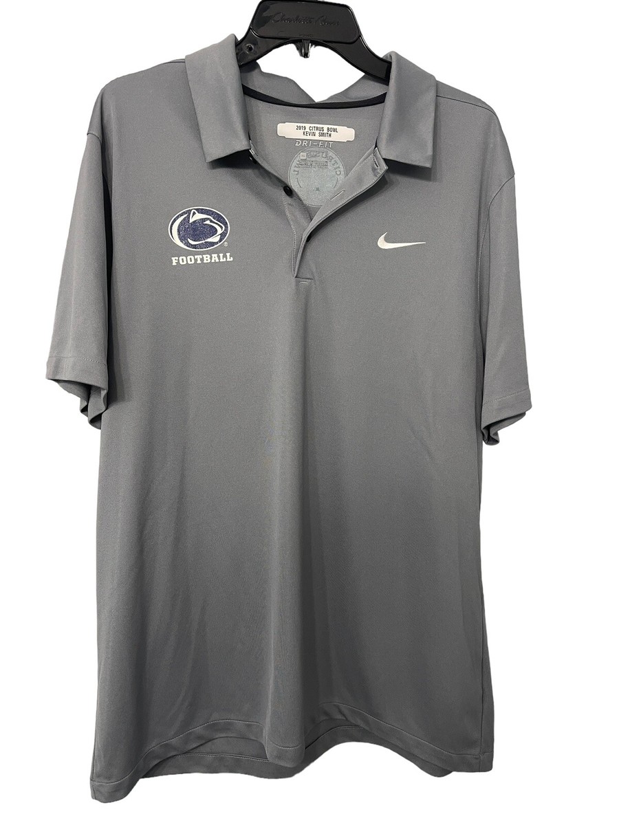 PENN STATE FOOTBALL TEAM ISSUED '19 CITRUS BOWL NIKE COACH POLO