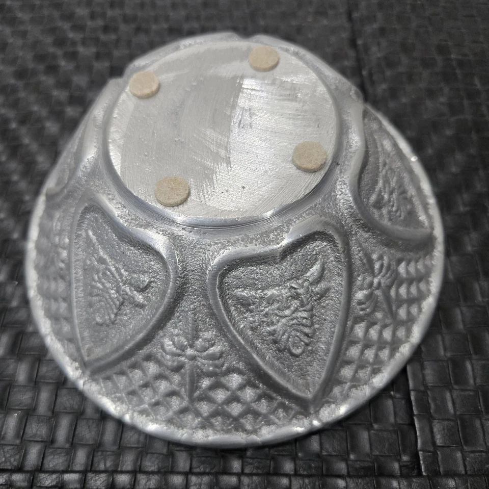 铝制糖果盘/饰品碗 6.75 带盖 — 第 4/4 张图片