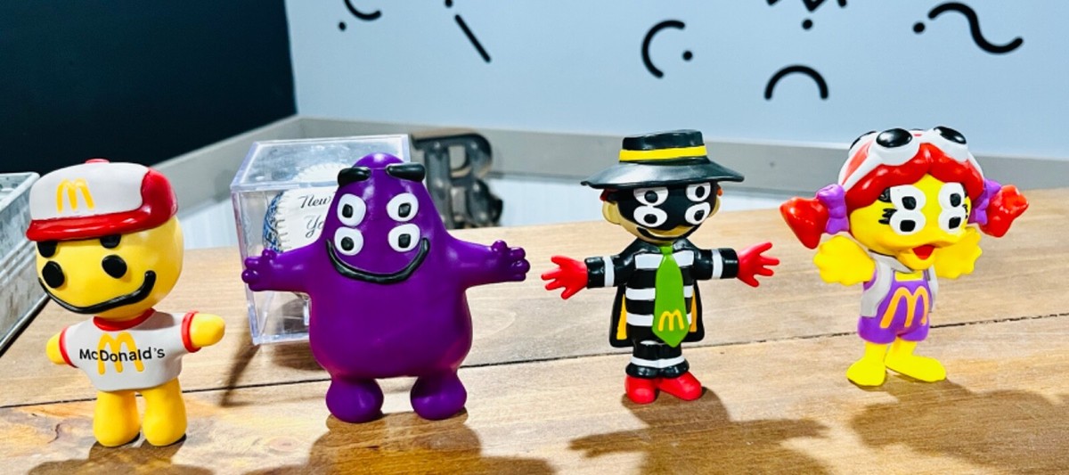 McDonald's Adult Happy Meal Toys Full Set 4 | eBay