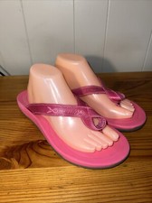 Twisted X Pink Breast Cancer Awareness Women's SZ 11 M Flip Flop Sandals WSD0007