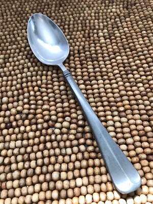 International Stainless FAIRFIELD PEWTER Ctr Line Tip End PLACE SOUP SPOON 7.25 
