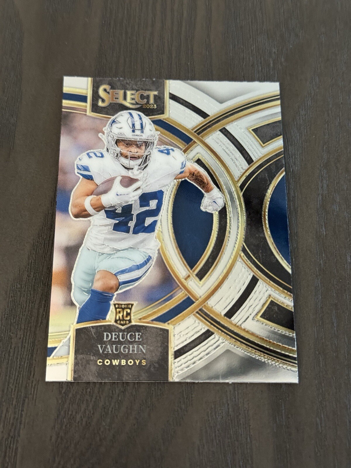 2023 Panini Select Premier Level #128 DEUCE VAUGHN Dallas Cowboys ROOKIE Card RC