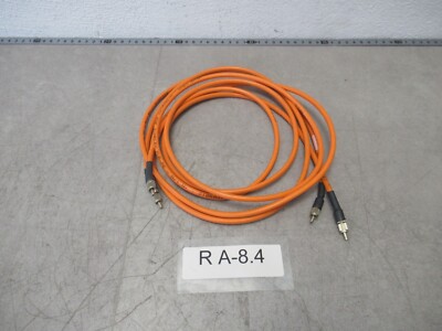 2x Lapp Cable 2185030 Lap Cable Hitronik POF SIMPLEX PUR-PE approx. 1.6-1.8 meters