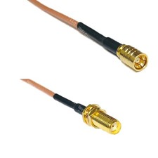 RG316 SMB FEMALE to SMA Female Long RF Cable Rapid-SHIP LOT