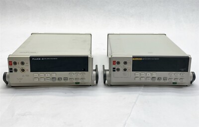 Fluke 45 Dual Display Multimeter 5-Digit DMM Lot of 2 PARTS