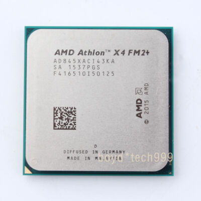 AMD ATHLON X4 845 PROCESSOR 3.5GHZ/3800MHZ（AD845XACI43KA）Socket FM2+ CPU