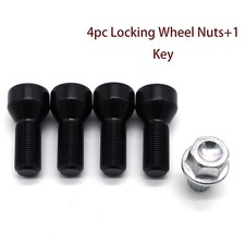 Wheel Lock Anti Theft Bolt Lug Set 4 Bolts 1 Key For Bmw 36136786419