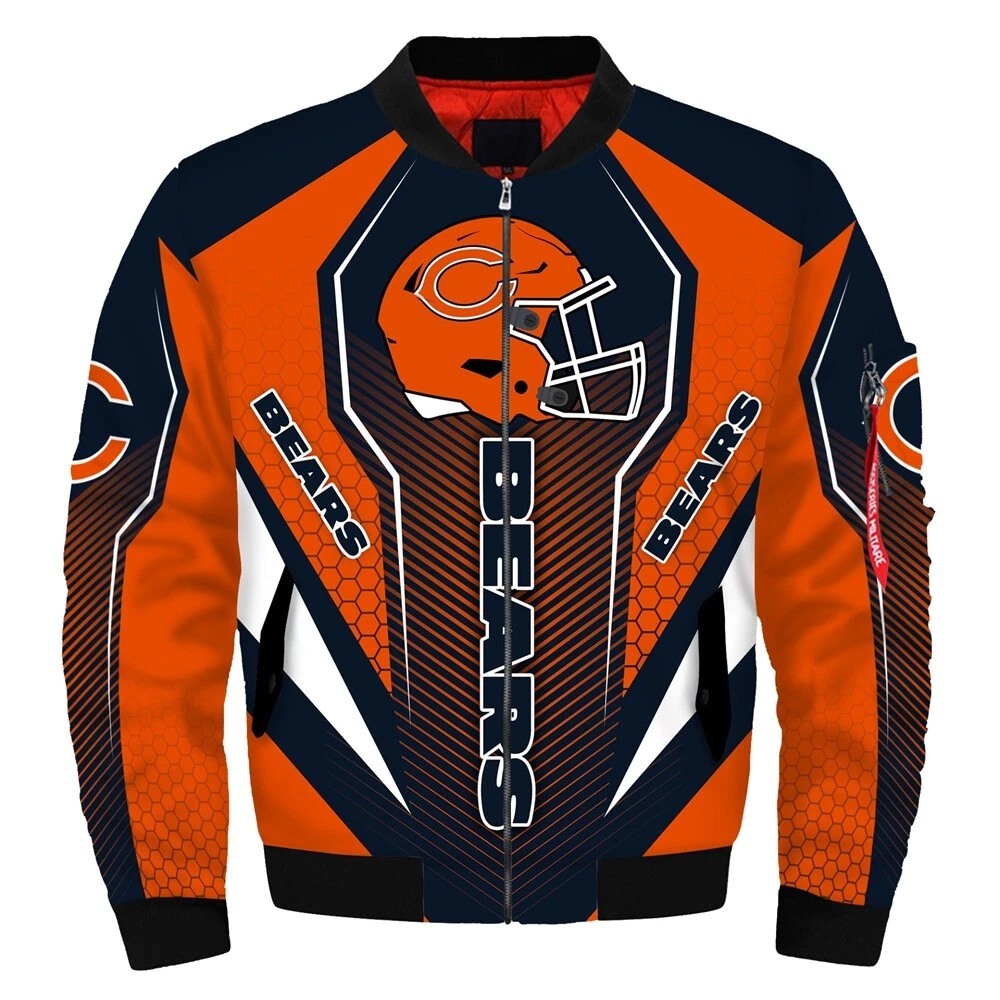 Chicago Bears Men's Flight Bomber Jacket