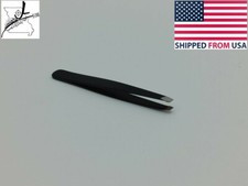 Tweezers Hair Removal Stainless Steel Black Paint First Aide And Beauty Tool
