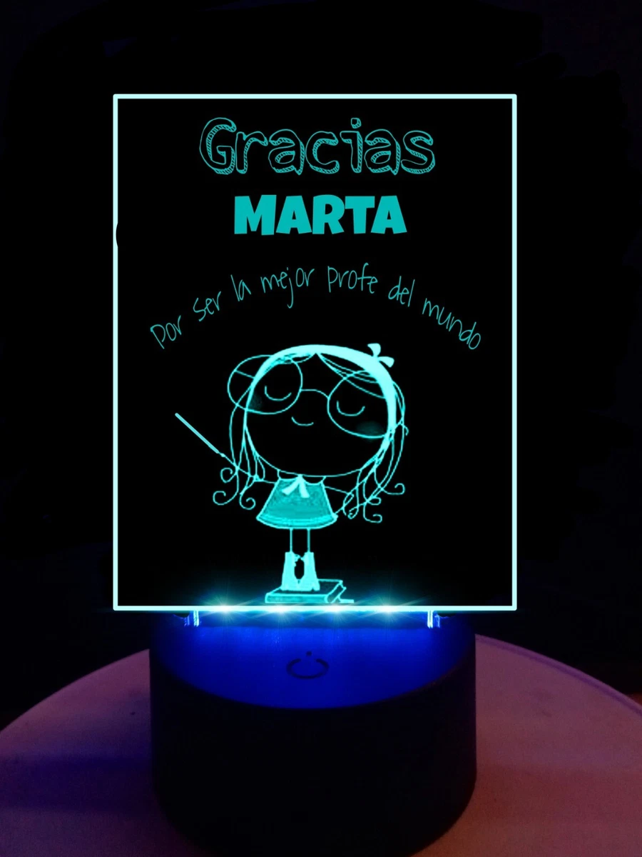lampara led profesora
