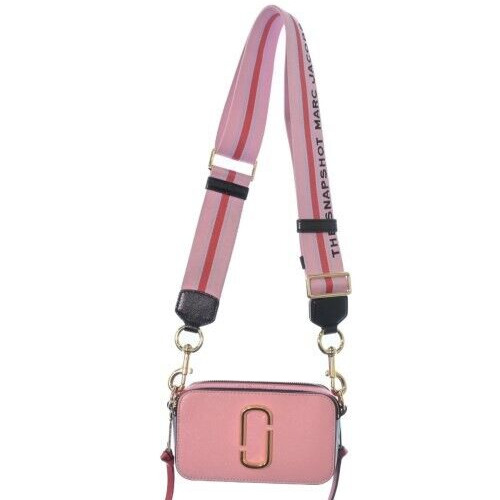Marc Jacobs Crossbody Snapshot Shoulder Bag blue red pink mini bag used