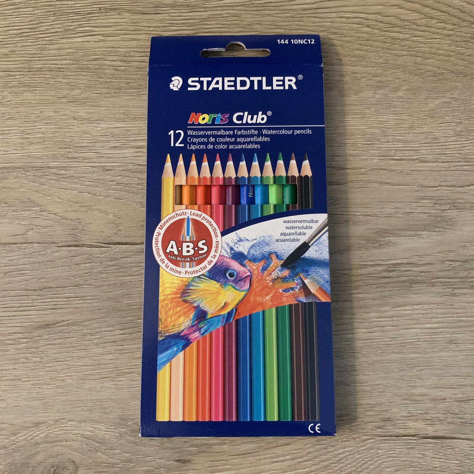 Staedtler 144 Noris Club Aquarell Watercolour Pencils & Paint Brush 12 Set for sale online eBay