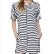 NEW NWT 00's Juicy Couture Black Label Boucle Stripe Dress size XS