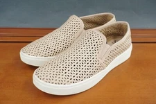 Sofft Euro Sommers Womens 7.5 Shoes Brown Leather Perforated Comfort Sneakers