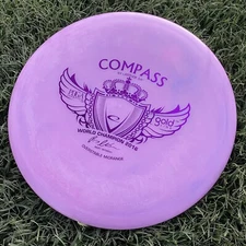 RARE🌀Swirly🌀 Latitude 64 Ricky Wysocki 2016 1X Gold Line Compass Midrange 177g