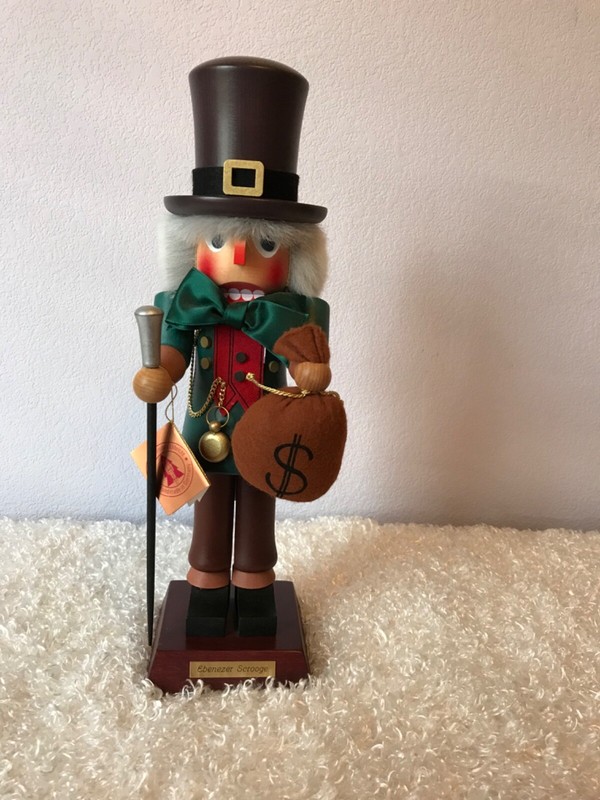 ulbricht "Scrooge" nutcracker signed/ limited edition