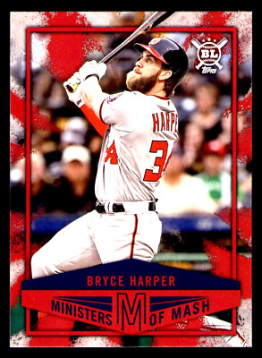 2018 Topps Big League Bryce Harper Ministers of Mash #MI-6 - Nationals