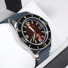 Spinnaker Fleuss Automatic Red Dial Stainless Steel Case Men's Watch SP-5055-07