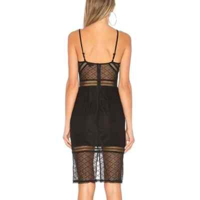 nbd black sheer dresses NBD The Sadira Maxi Dress in Black