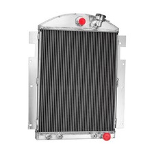 3 Row Aluminum Radiator 1937-1938 Chevy Master Deluxe Truck 3.5l I6 3 Row Aluminum Radiator 1937-1938 Chevy Master Deluxe Truck 3.5l I6