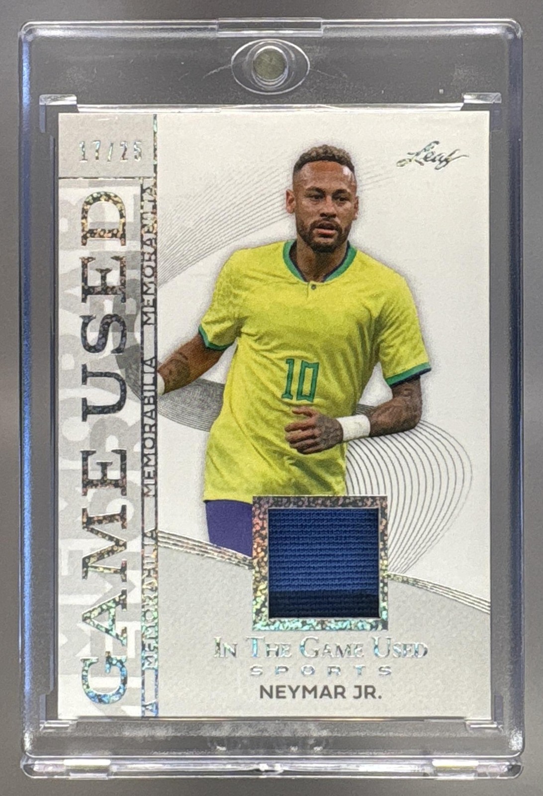 2025 In the Game Used Sports Neymar Jr. #GM-33 Glitter Holo /25