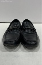 Marc Anthony Black Faux Leather Loafers Size 12M