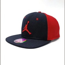 Nike Air Jordan Snapback Cap K-124, Black/Red, Free Size