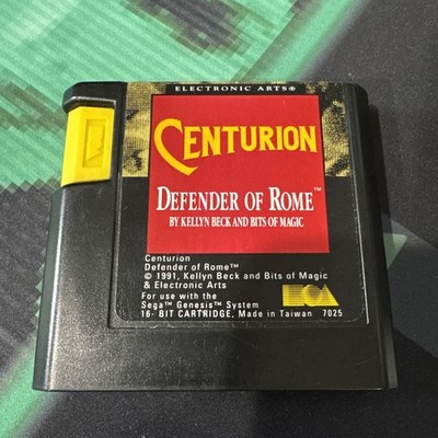 Centurion: Defender of Rome (Sega Genesis, 1991) Game Cartridge Only. SHIPS FREE