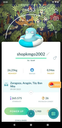 Pokémon Shiny Psyduck Swim Ring Special Background - 20k SD