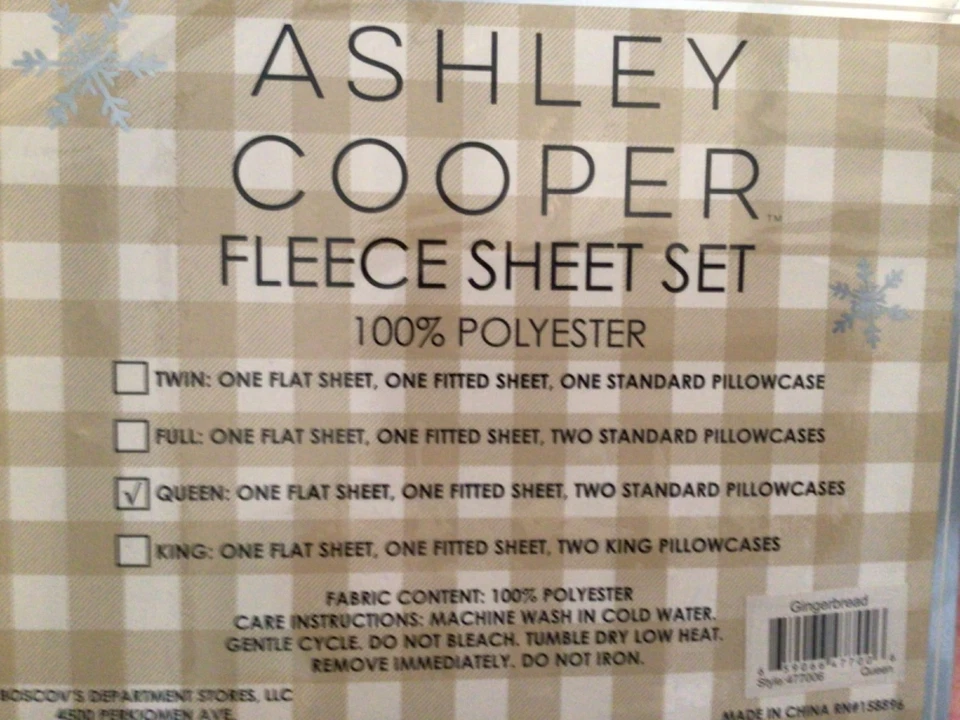 Juego de sábanas Ashley Cooper rosa pan de jengibre REINA Foto 4 de 4