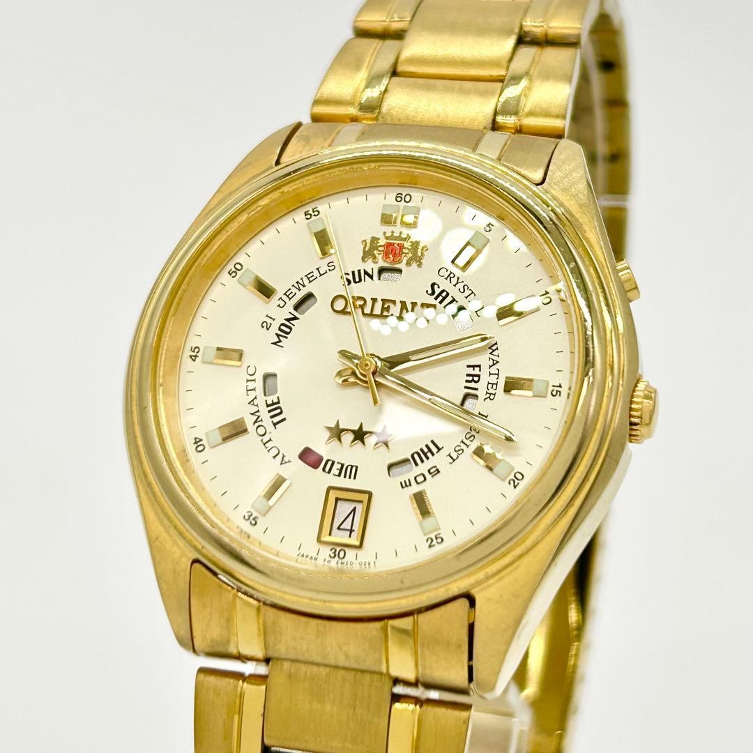 Orient Three Star EMSJ A0 Automatic Wristwatch Cl… - image 6