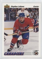 1991-92 Upper Deck UD Logo Hologram Stephan Lebeau #261 13h3
