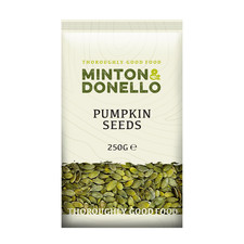 Minton & Donello Pumpkin Seeds 6 x 250g 9.16 per kilo
