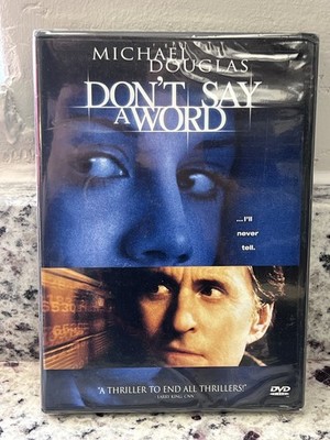 DON'T SAY A WORD DVD 2001 Widescreen Michael Douglas Brittany Murphy Special