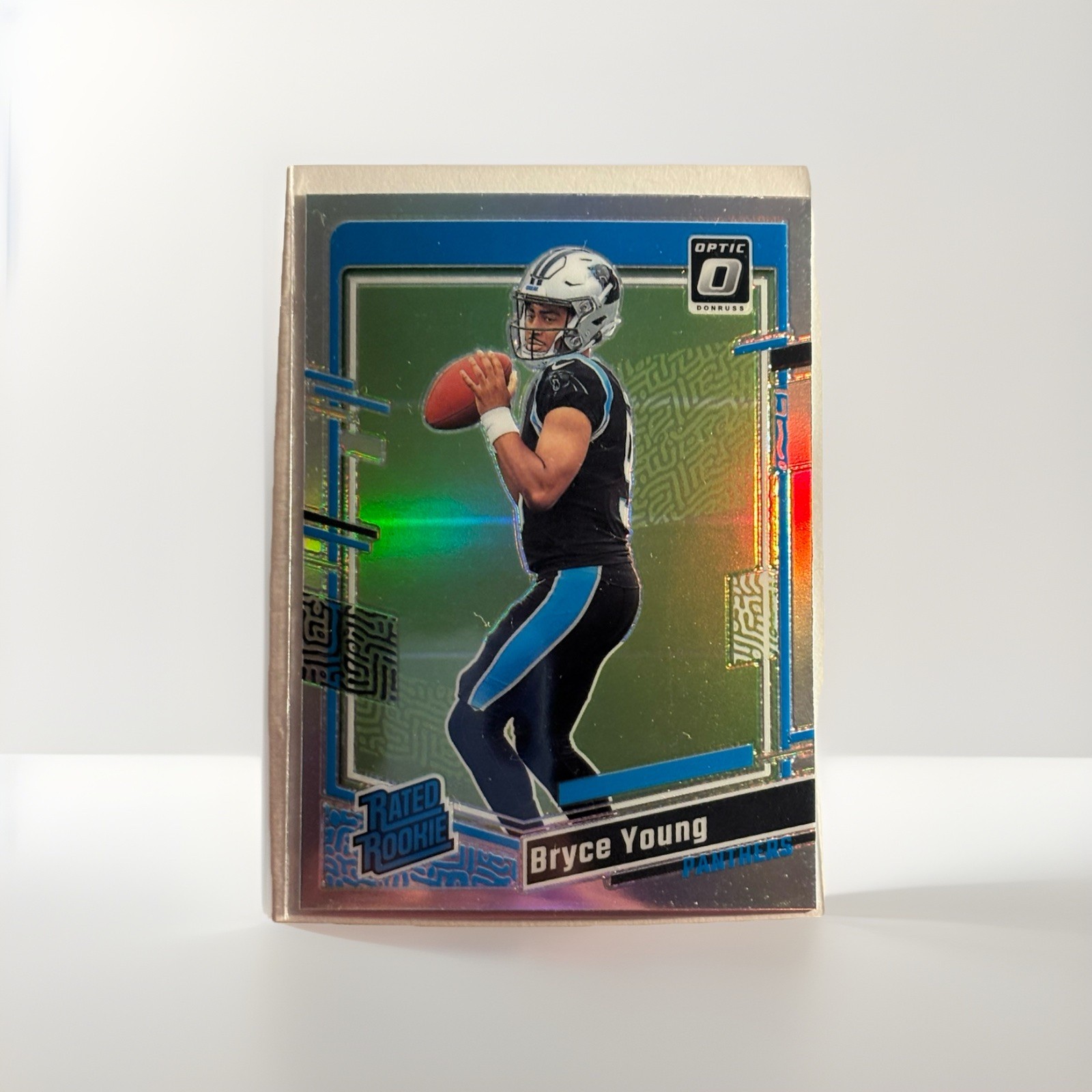 2023 Donruss Optic Bryce Young Holo Prizm Rated Rookie RC #213 Panthers NFL