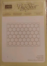 Stampin Up Honeycomb Textured Impressions Embossing Folder