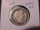 1907 BARBER DIME VF + XF ORIGINAL COIN POPULAR DATE PQ SHIPS FREE