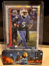 2025 Topps Chrome #31 Joshua Palmer Pulsar Refractor