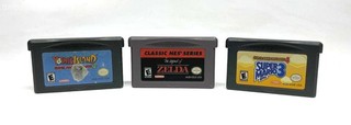 Lot of 3 Popular Nintendo Game Boy Advance Games