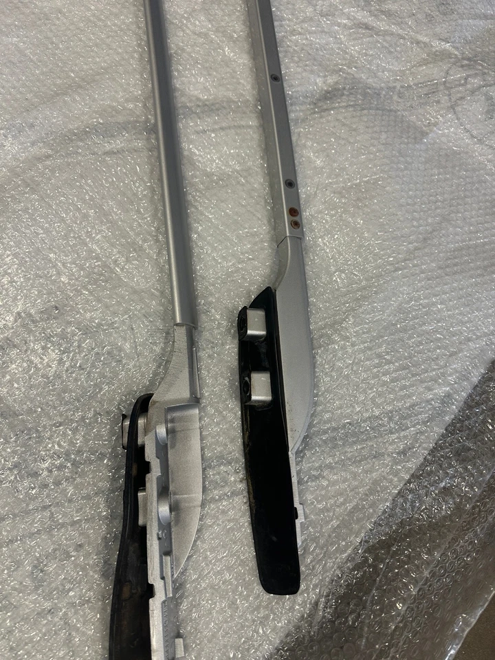 #8 -2014-2020 Nissan Rogue Roof Rack Rail Set of 2 Right & Left Side OEM NO CAPS - Imagem 4 de 4