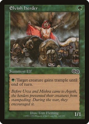 [MTG] Elvish Herder (247) (USG) HP-DMG
