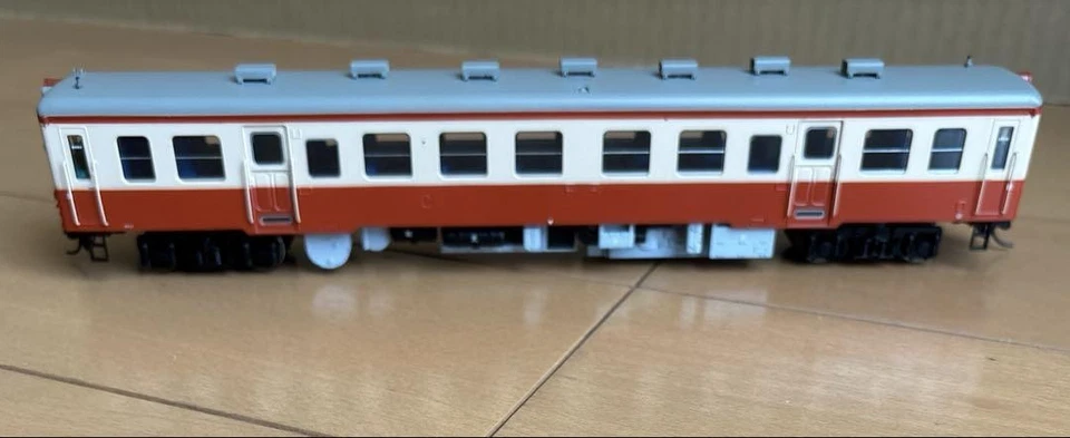 Tren modelo plástico tren escala Ho Tenshodo Kiha 20 color estándar 56001 Foto 4 de 4