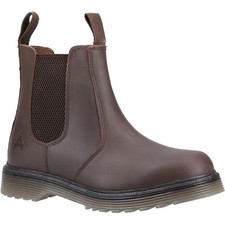 Image of Amblers Mens Boots - Chelmsford Dealer Boot in Brown, 3-5