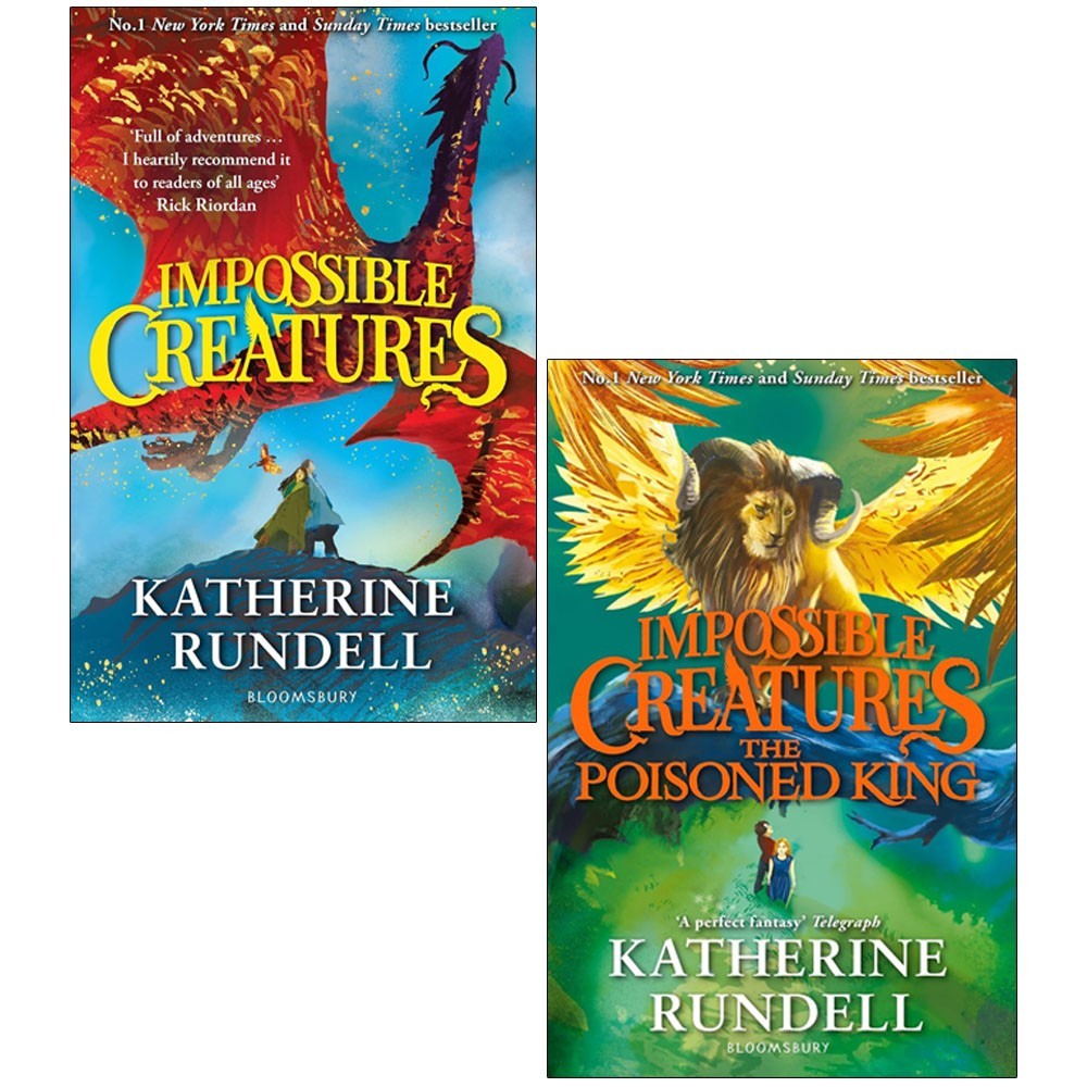 Impossible Creatures by Katherine Rundell 2 Books Collection Set Poisoned King