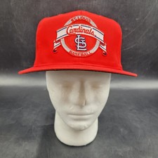 Vintage St. Louis Cardinals MLB New Era SnapBack Cap Hat Pro Model Red