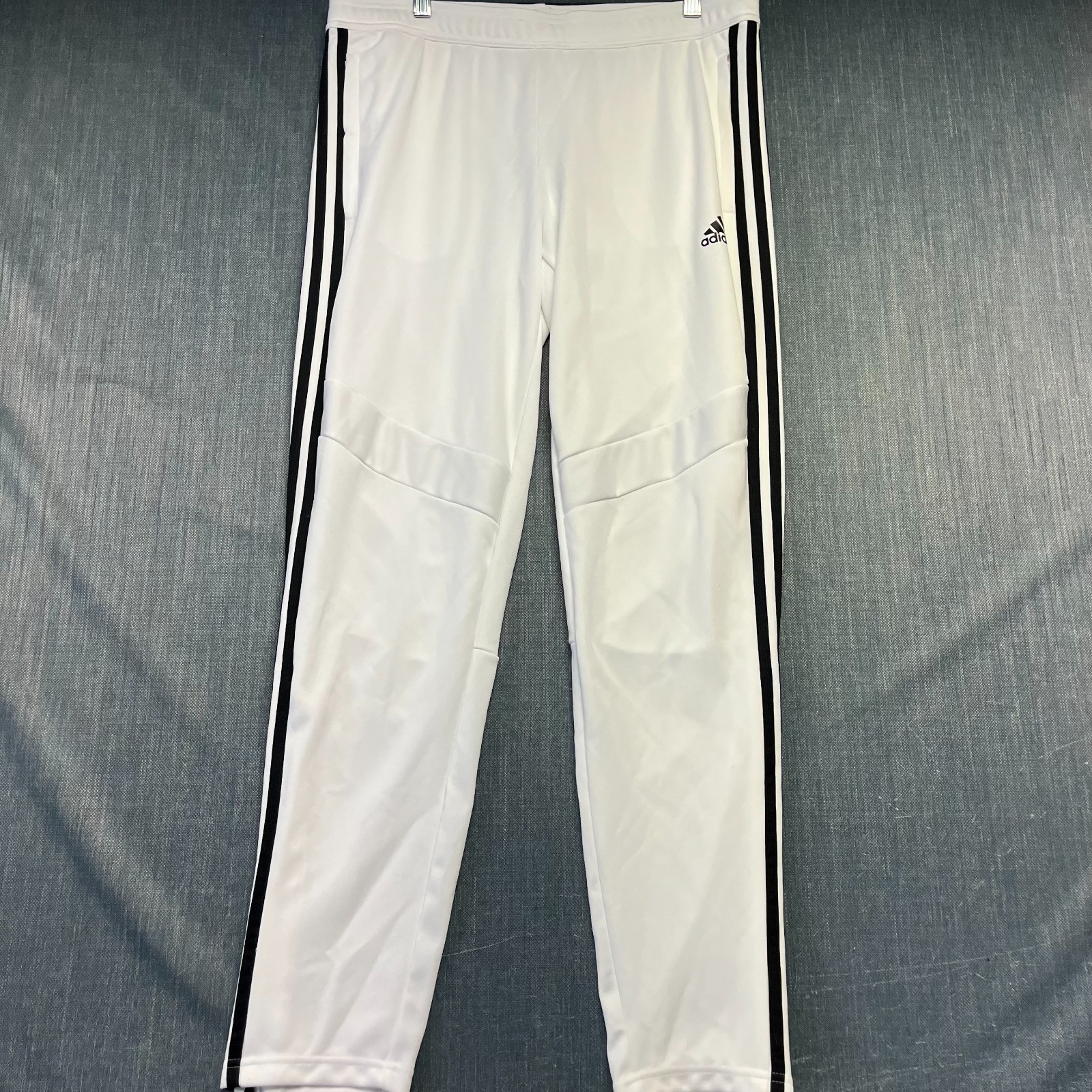 Adidas Tiro 19 Women's Training Pants Size L White Black ClimaCool Track Pants
