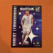 Panini Donruss Magicians Robert Lewandowski #22 Poland FIFA World Cup